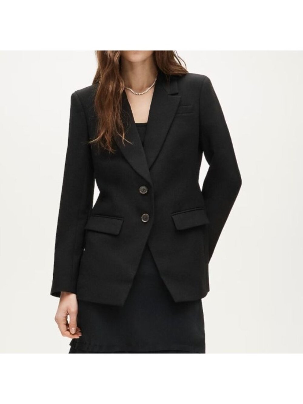 NWT J.Crew Tall Madelyn Blazer 8T Black Four-Season Stretch Business Office Work